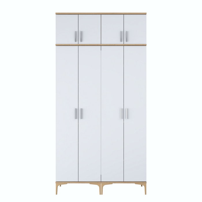 Hanah Home Soporte de Entrada EA161 - 4668 Nogal y Blanco